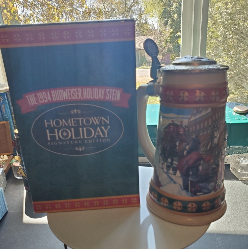 1994 budweiser stein